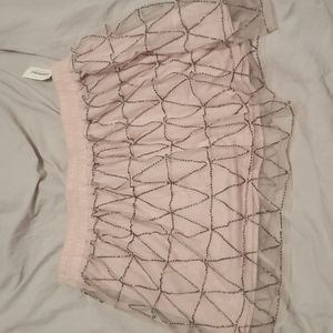 Aeropostale blush mini skirt